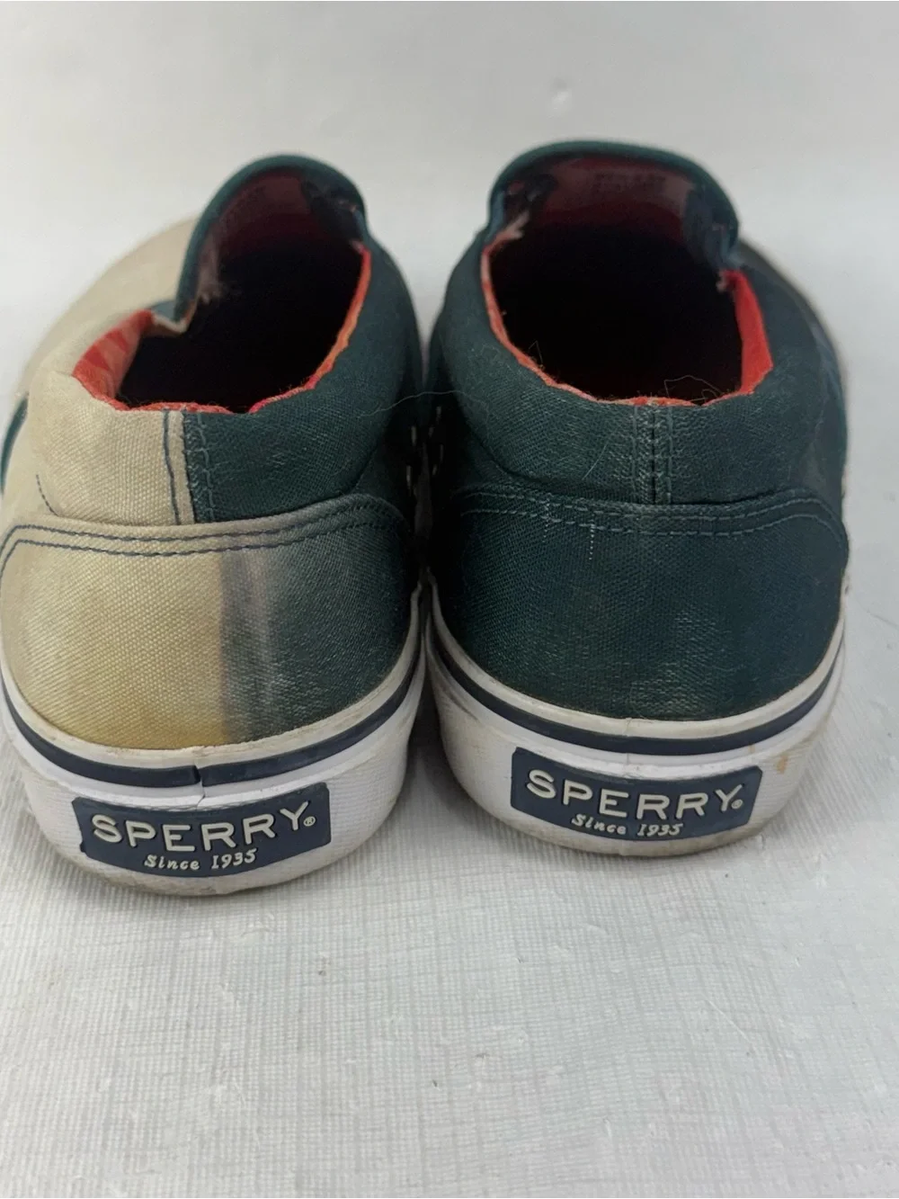 Sperry X Jaws 40th Anniversary Shark Attack Slip On Boat Shoes Men’s Size 8 M